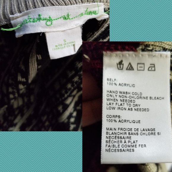 Staring at Stars Geometric Open Front Cardigan - Picture 6 of 6